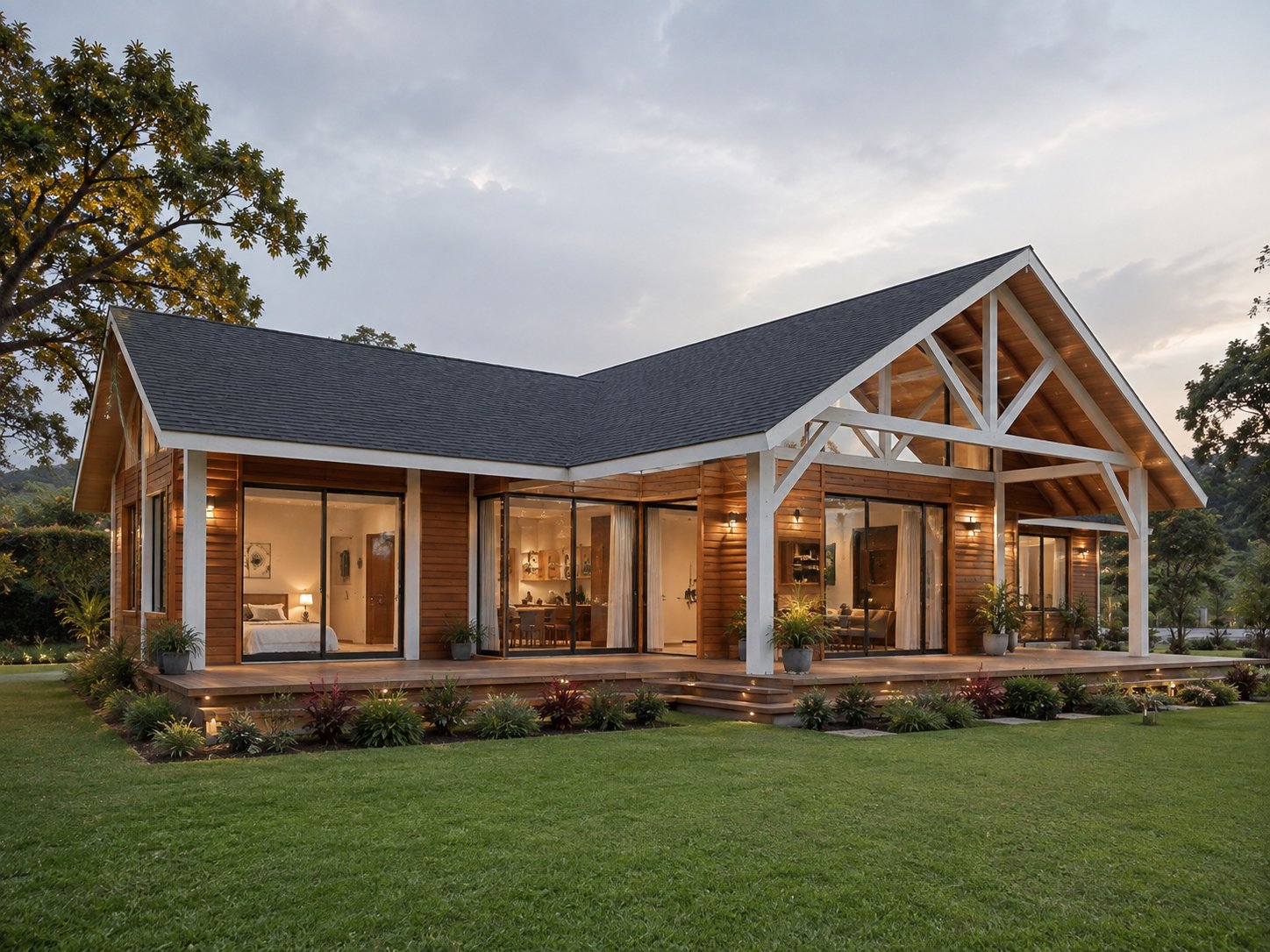 Precast Courtyard Villa